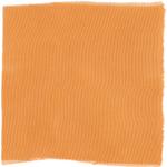 Dye mushroom: Hypomyces lactifluorum (Lobster Mushroom), Fiber: silk, Mordant: iron