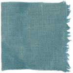 Dye mushroom: Hydnellum caeruleum (Blue Orange Hydnellum), Fiber: linen, Mordant: aluminum acetate